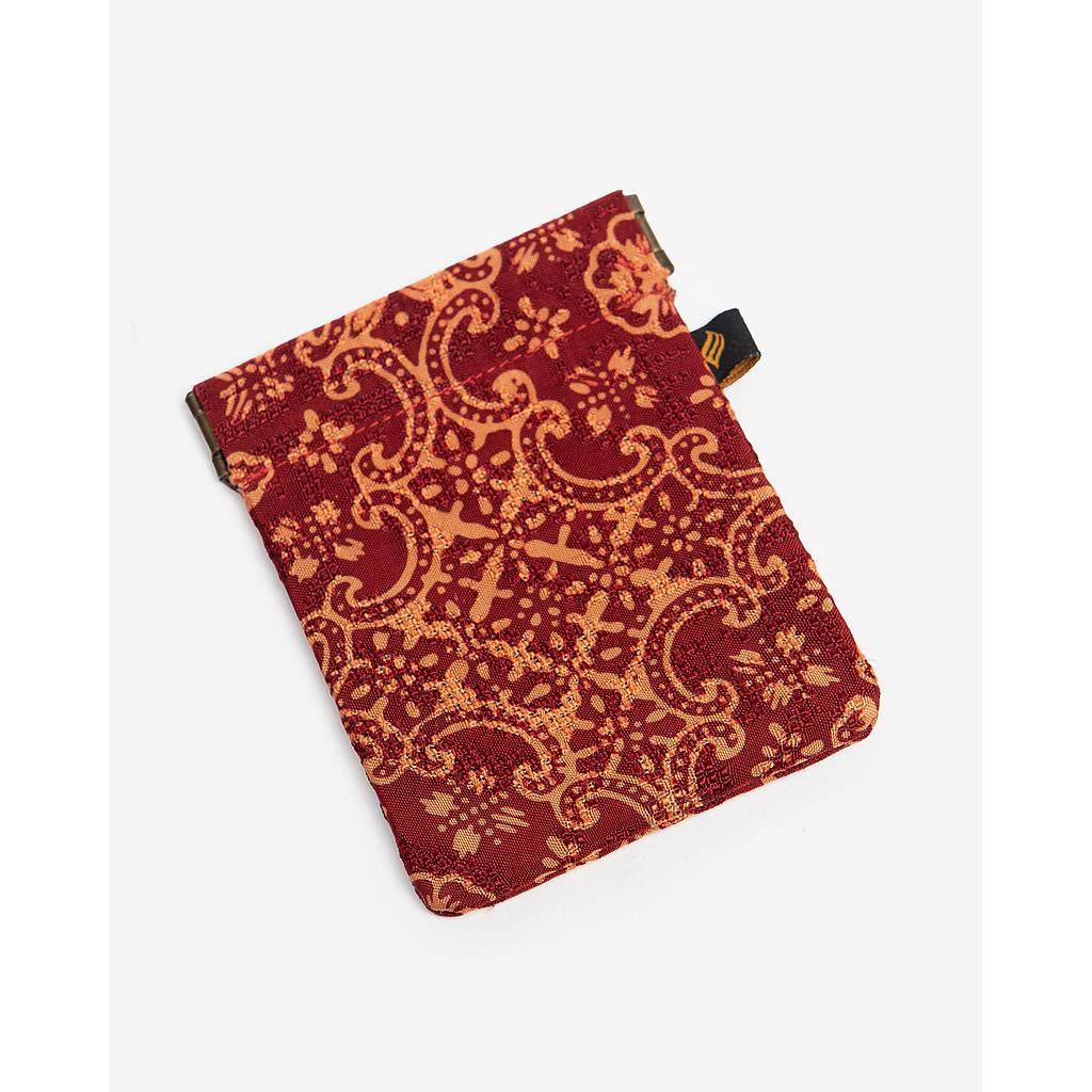 Card Holder Batik Stamped Flex Frame