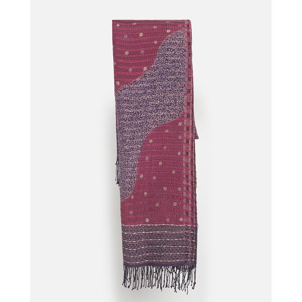 Shawl Batik Hand Loomed Silk