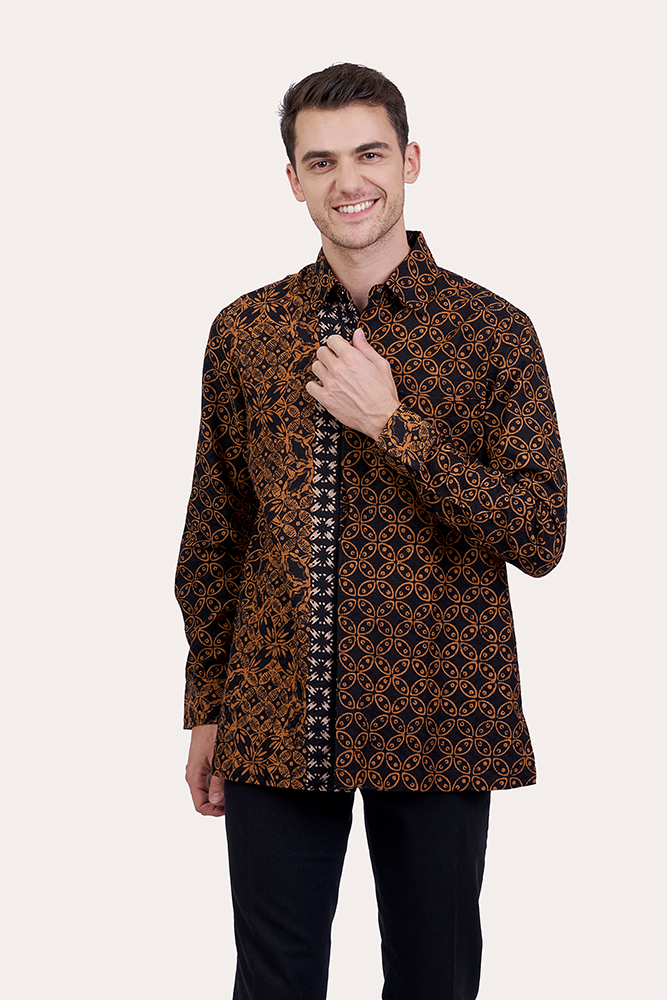 Long Sleeve Batik Shirt