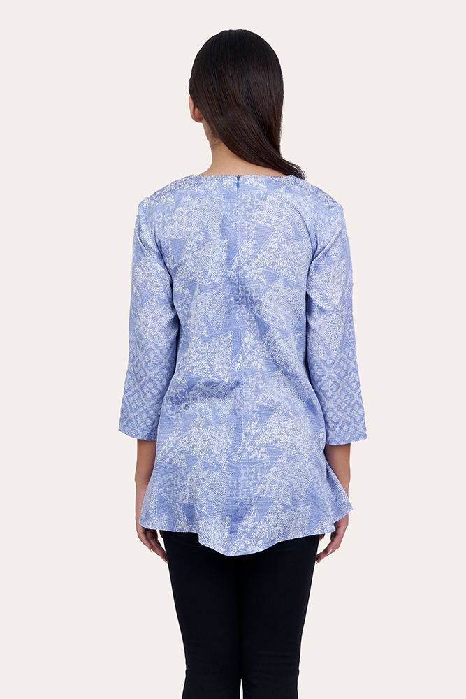 Long Sleeve Batik Blouse | Parang Kencana