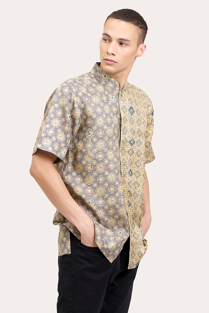Short Sleeve Batik Shirt