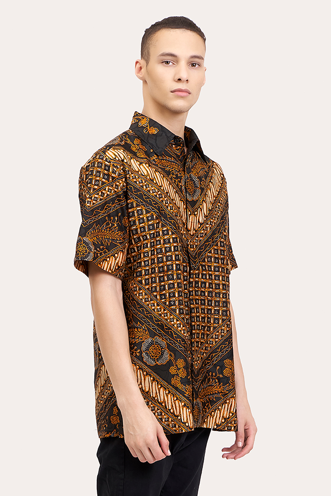 Short Sleeve Batik Shirt