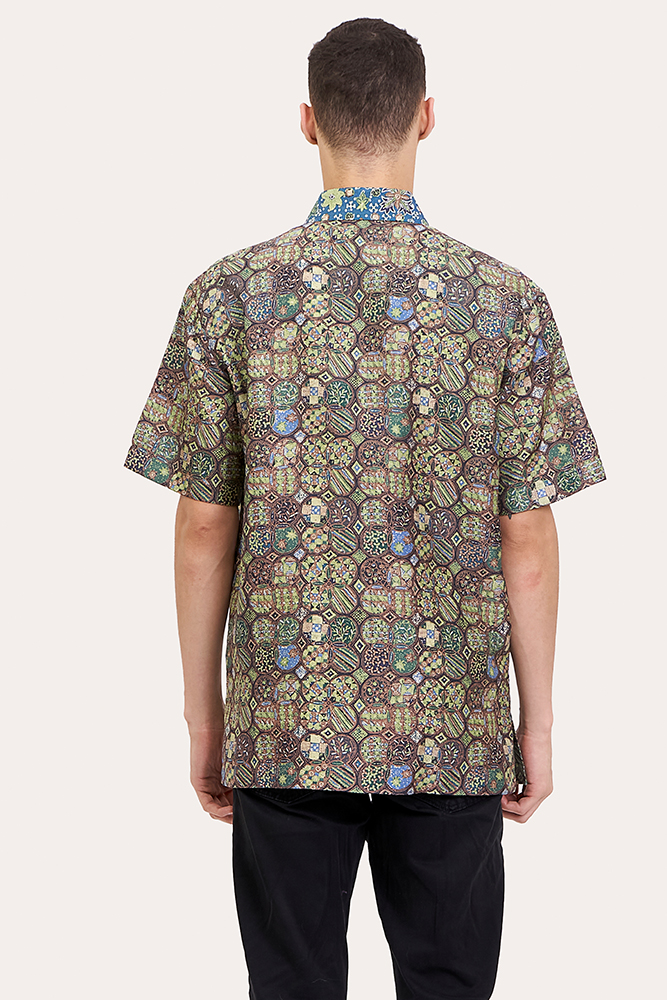 Short Sleeve Batik Shirt