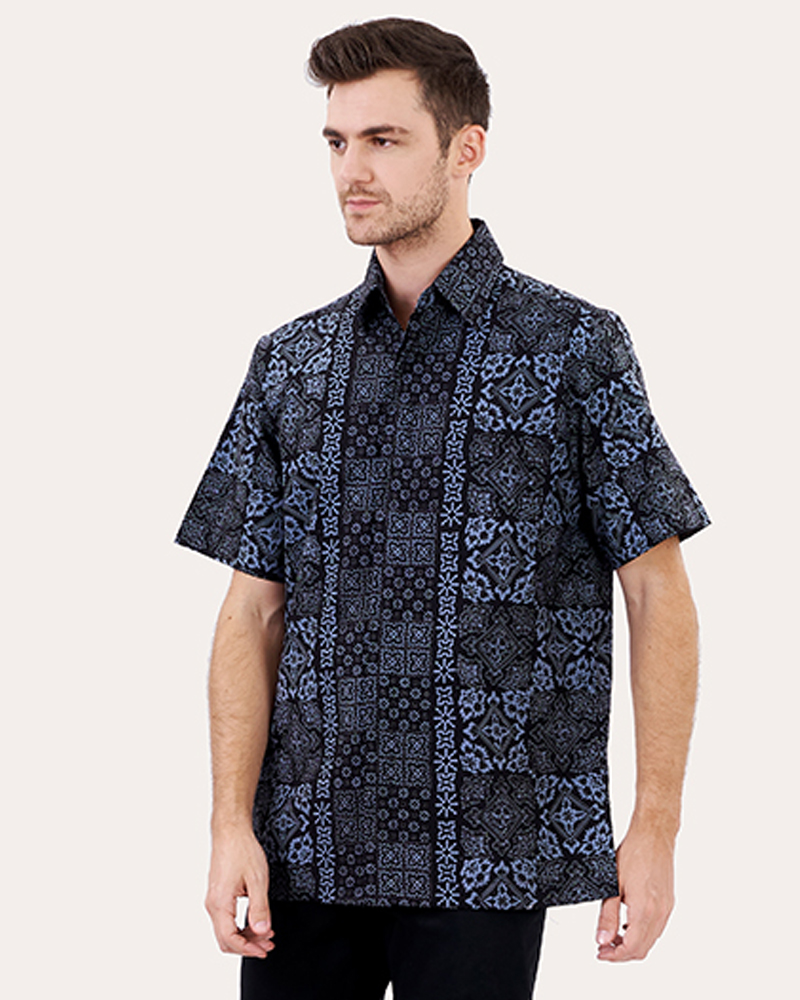 Short Sleeve Batik Shirt 