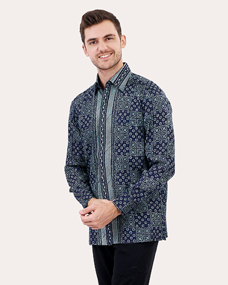 Long Sleeve Batik Shirt 