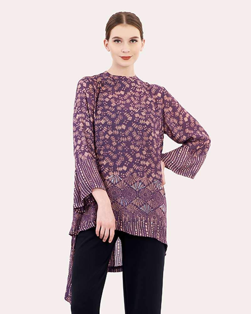 Long Sleeve Batik Tunics