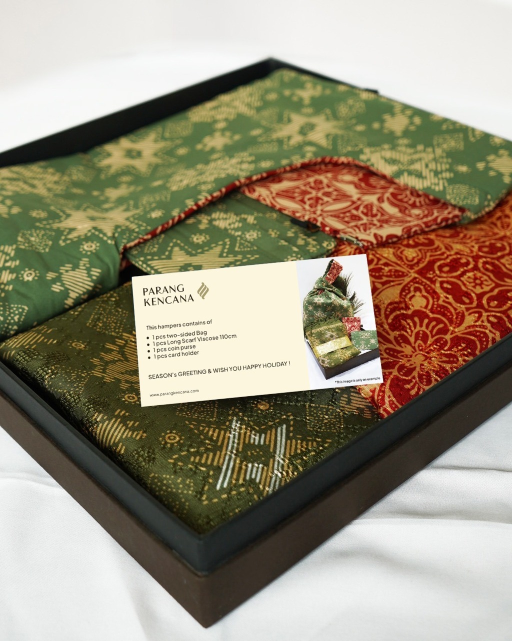 Christmas Hampers A (Green + Red Gradation)