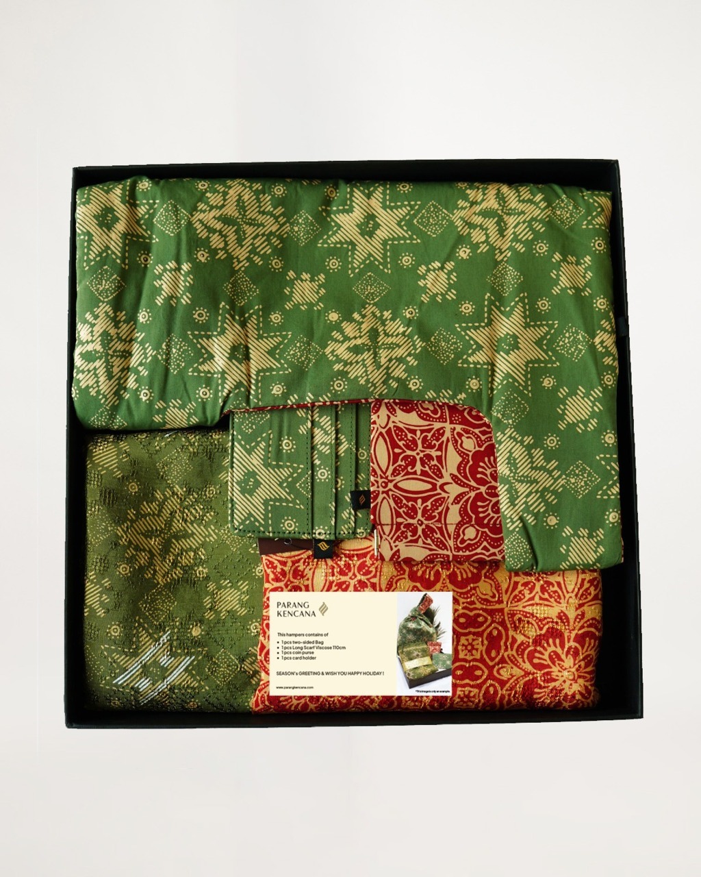 Christmas Hampers A (Green + Red Gradation)