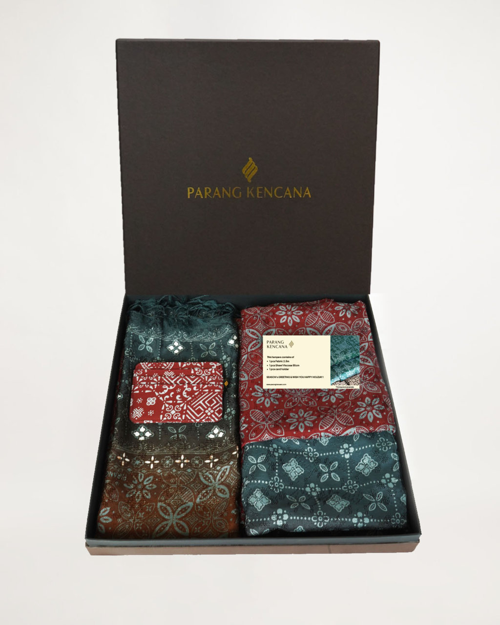 Christmas Hampers B (Red + Grey Gradation)