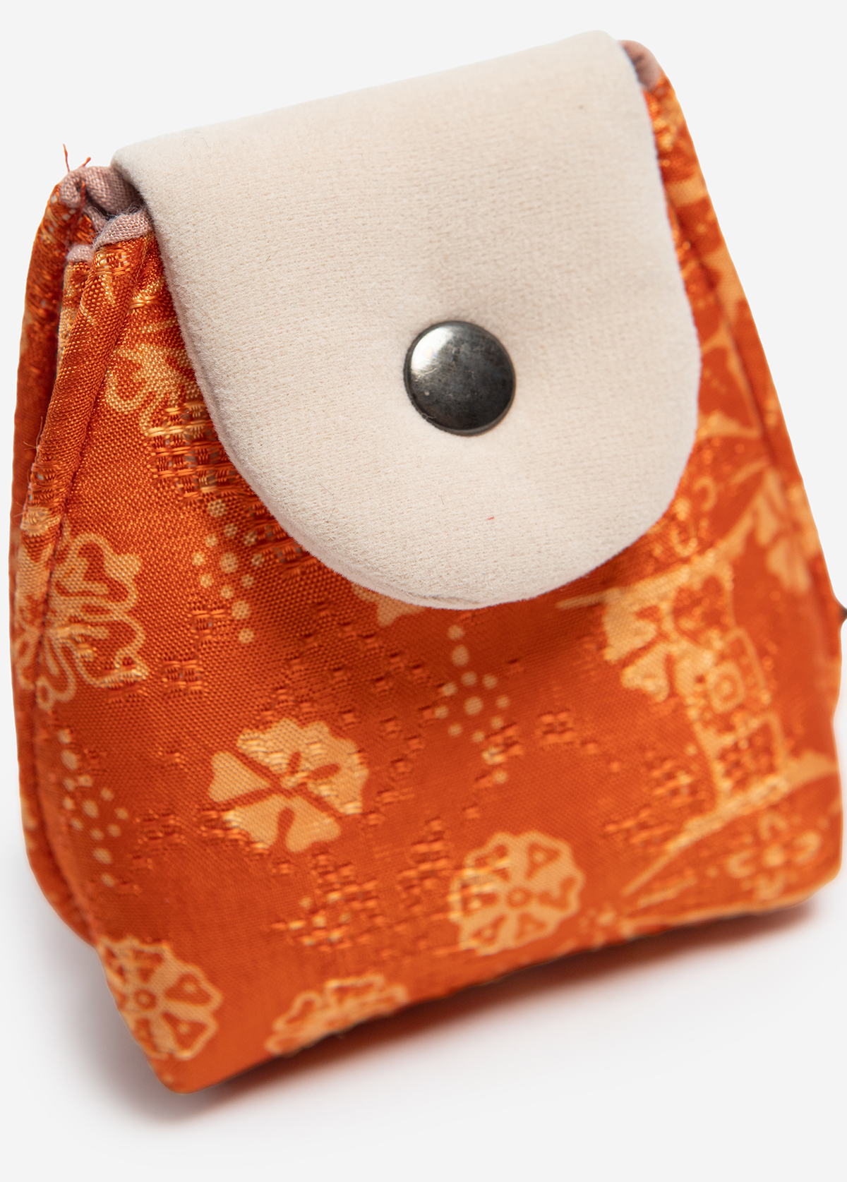 Card Holder Batik Stamped Patchwork