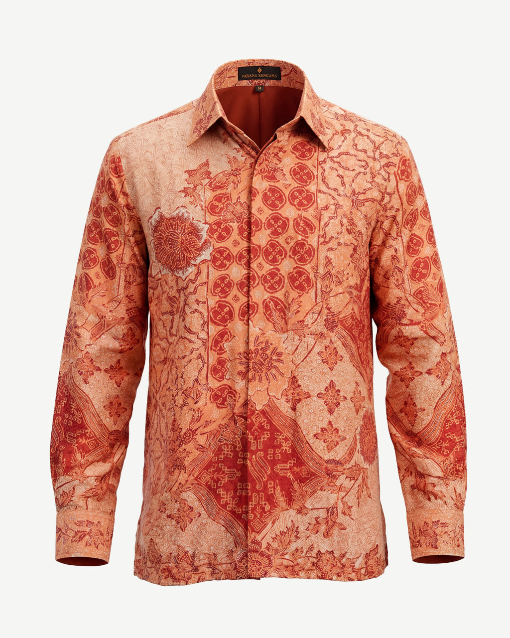 Hand-Drawn Batik Shirt With Junjung Drajat Mawar Eropa Pattern